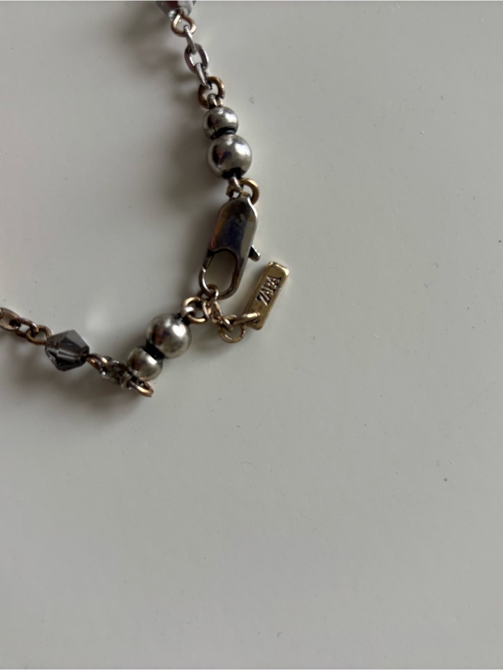 Zara Combined Jeweled Bag Necklace FW 2025 - Picture 5 of 6